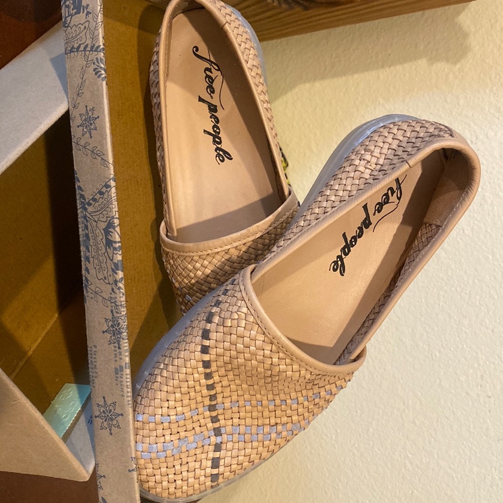 Free people santorini slip on sneakers
